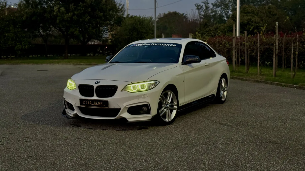 Bmw serie 2 tenuto da amatore